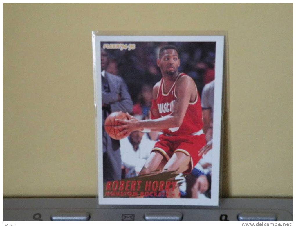 Houston Rockets, 94/95- Carte  Basketball - Robert HORRY - N.B.A . N° 87. 2 Scan - Houston Rockets