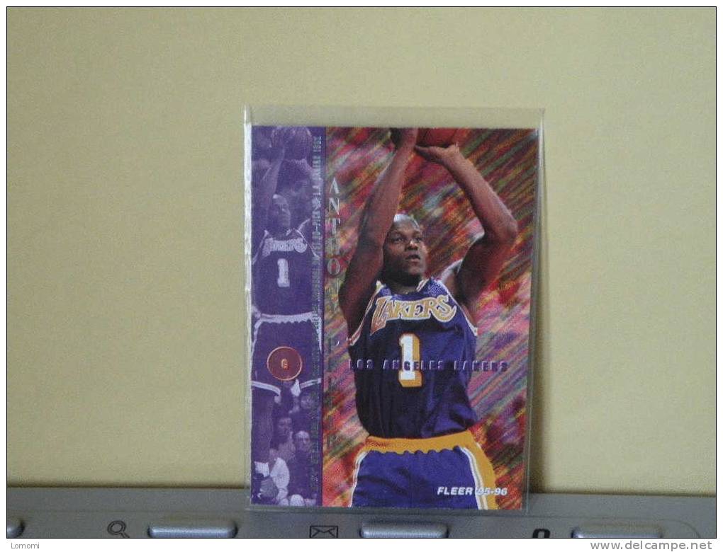 LOS ANGELES Lakers, 94/96- Carte  Basketball - Anthony PEELER - N.B.A . N° 90. 2 Scan - Los Angeles Lakers