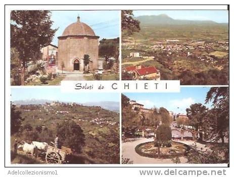 33452)cartolina Illustratoria Località Di Chieti - Chieti