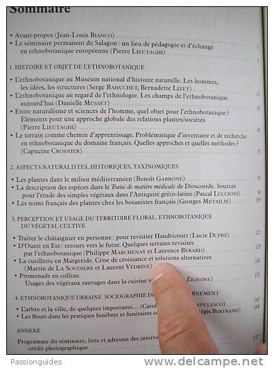 PLANTES, SOCIETES, SAVOIRS, SYMBOLES Matériaux Pour Une Ethnobotanique Européenne SEMINAIRE D'ETHNOBOTANIQUE SALAGON - Wissenschaft