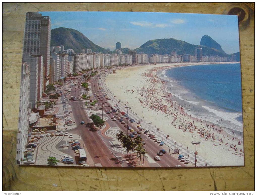 Bresil Rio De Janeiro Turistico  Praia De Copacabana - Copacabana