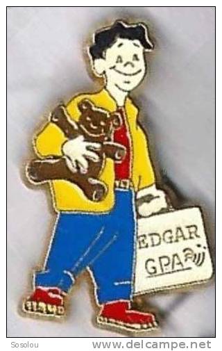 Edgar GPA Le Bonhomme Et Sa Valise - EDF GDF