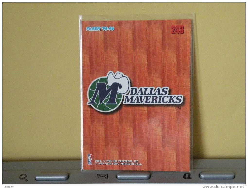 Carte  Basketball -   - N.B.A . USA . N° 243 - Dallas Mavericks