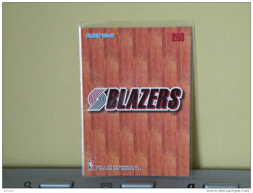 Carte  Basketball -  BLAZERS  - N.B.A . USA . N° 259 - Autres & Non Classés