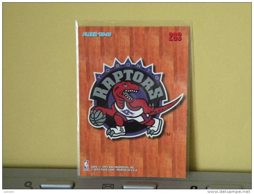 Carte  Basketball -    - N.B.A . USA . N° 263 - Toronto Raptors