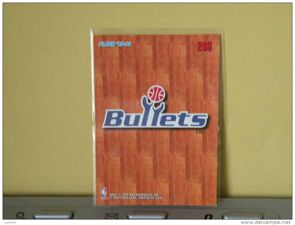 Carte  Basketball -   BULLETS - N.B.A . USA . N° 266 - Andere & Zonder Classificatie