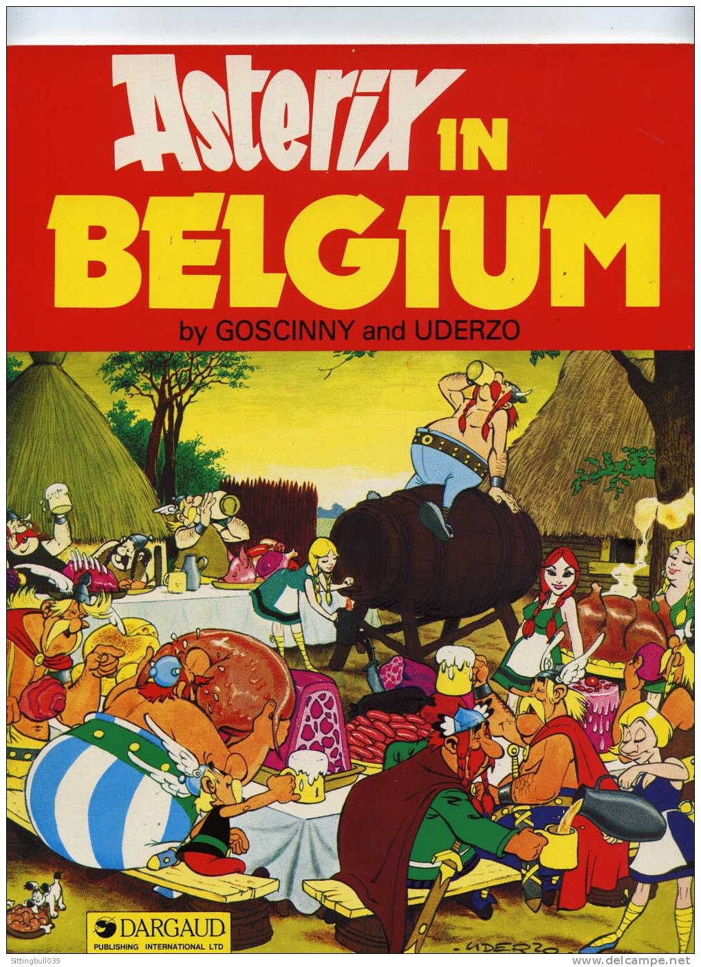 ASTERIX. ALBUM EN ANGLAIS (CANADA). ASTERIX IN BELGIUM. Dargaud Publishing International Ltd. 1992 - Asterix