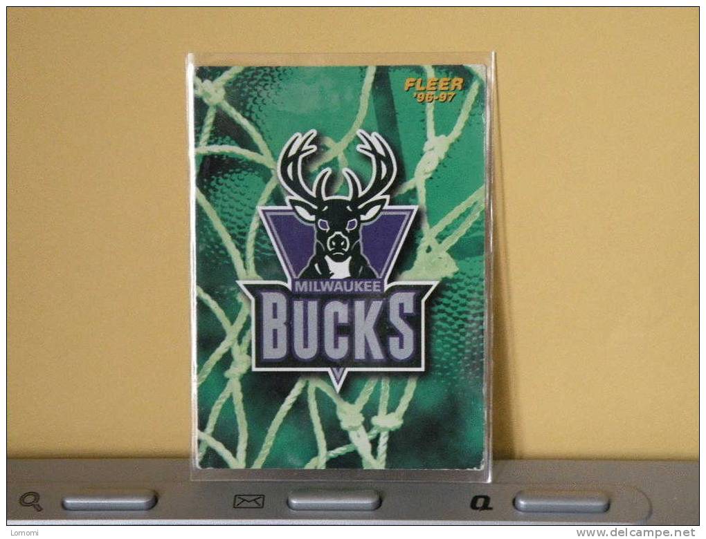 *Carte  Basketball - N.B.A . USA . N° 165 - Milwaukee Bucks