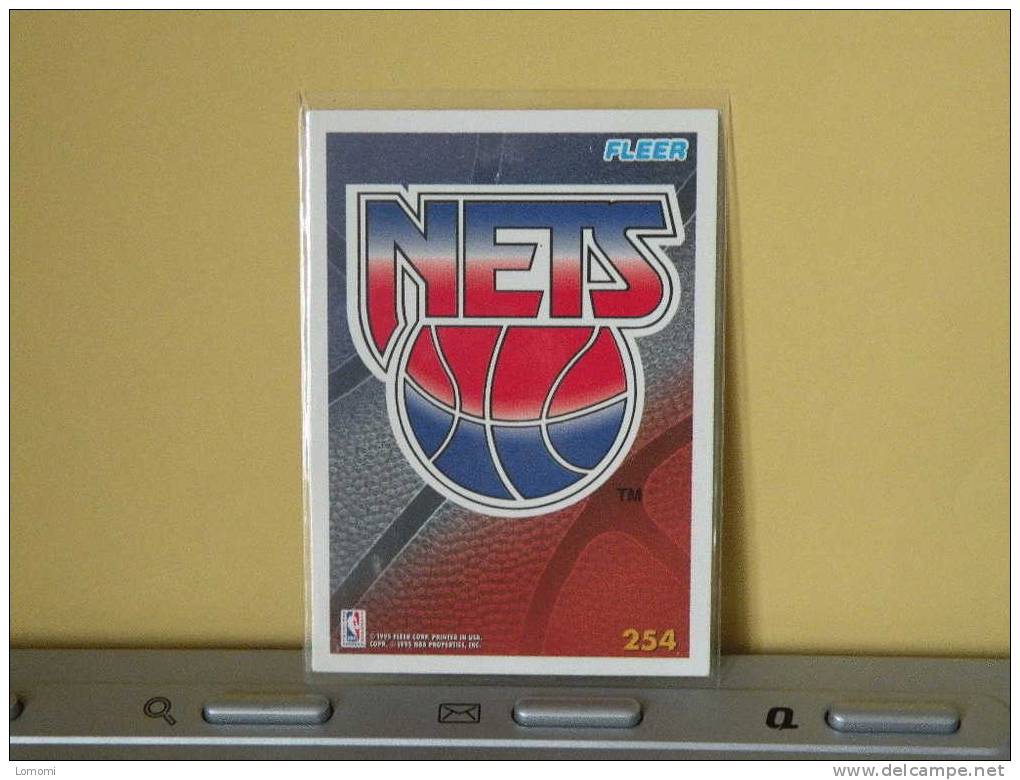 *Carte  Basketball -   - N.B.A . USA . N° 254 - New Jersey Nets