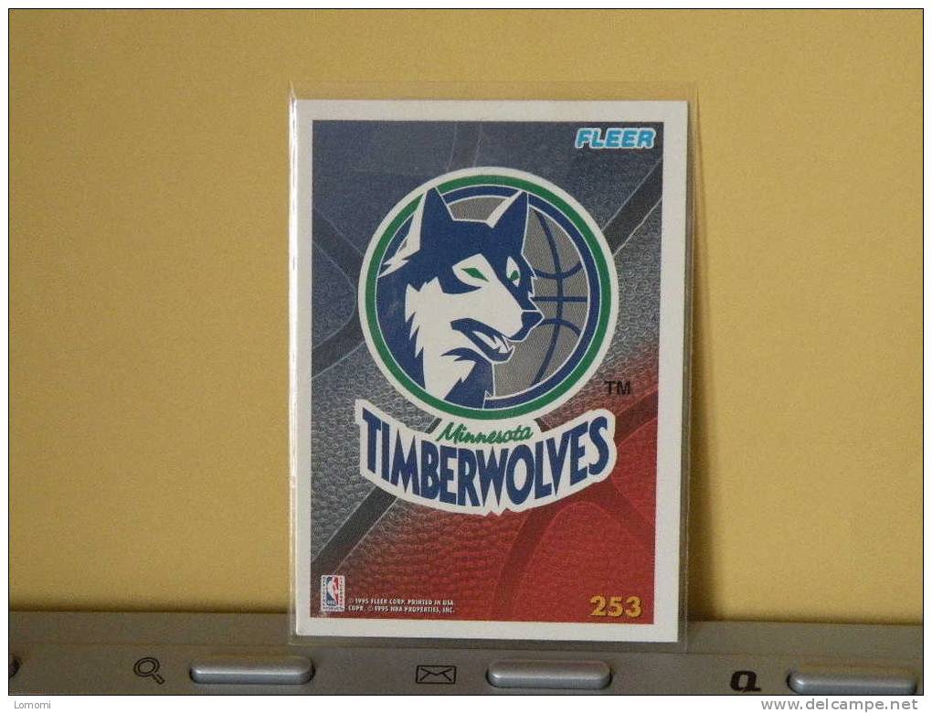 *Carte  Basketball -   - N.B.A . USA . N° 253 - Minnesota Timberwolves