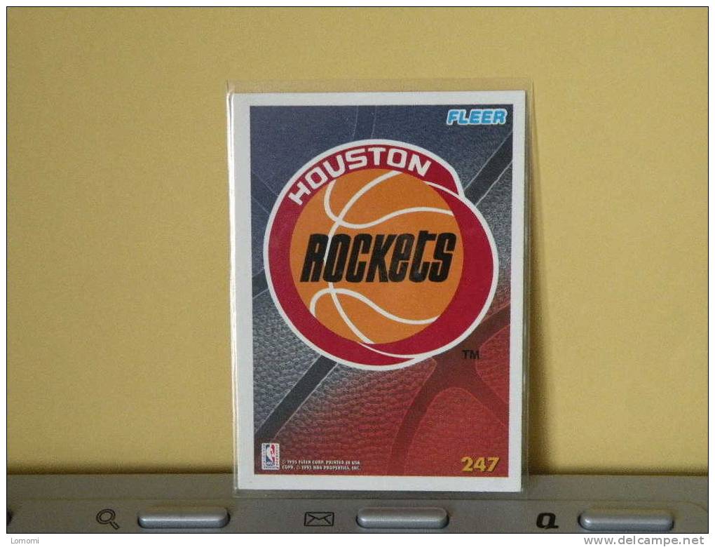 Carte  Basketball -   - N.B.A . USA . N° 247 - Houston Rockets