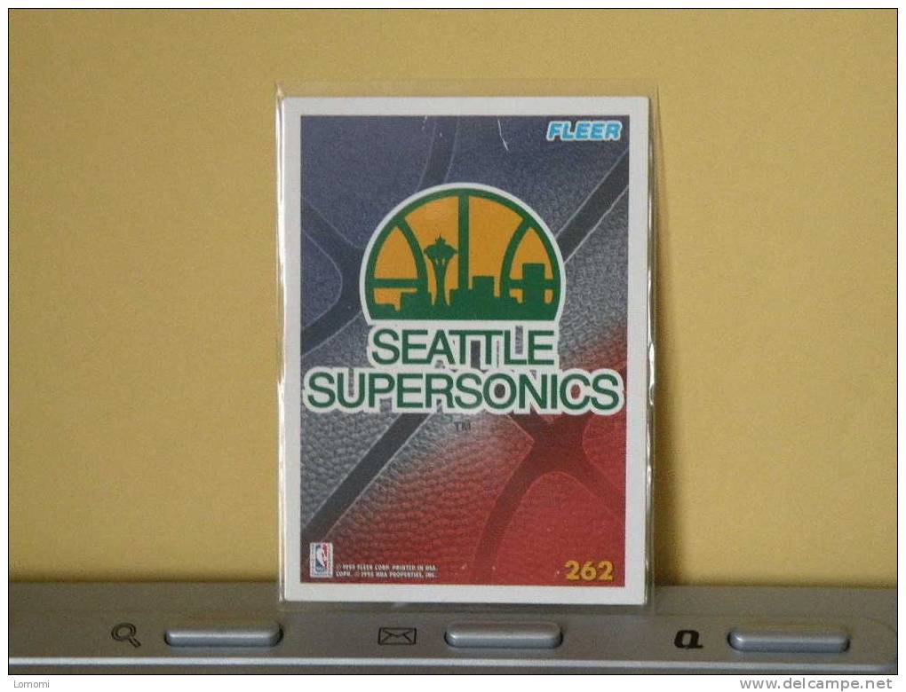 Carte  Basketball -   - N.B.A . USA . N° 262 - Seattle Supersonics