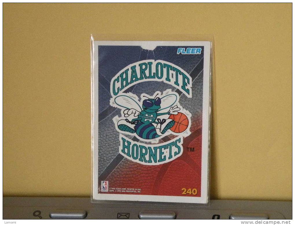 Carte  Basketball -   - N.B.A . USA . N° 260 - Charlotte Hornets