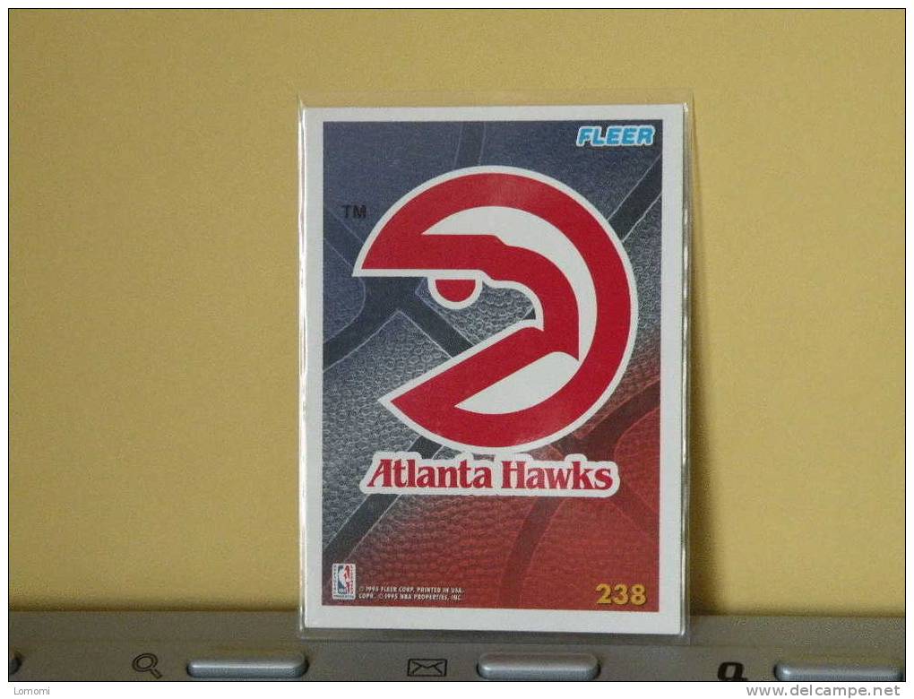 Carte  Basketball -   - N.B.A . USA . N° 238 - Atlanta Hawks