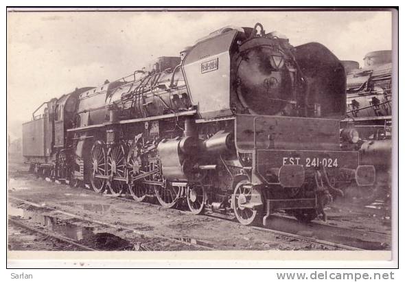 PARIS XIX , Train , Locomotives De L´EST , édition H.M.P.S N° 104 , La Villette , - Arrondissement: 19