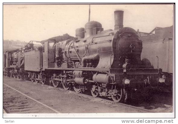 PARIS XIX , Train , Locomotives De L´EST , édition H.M.P.S N° 143 , La Villette , - Arrondissement: 19