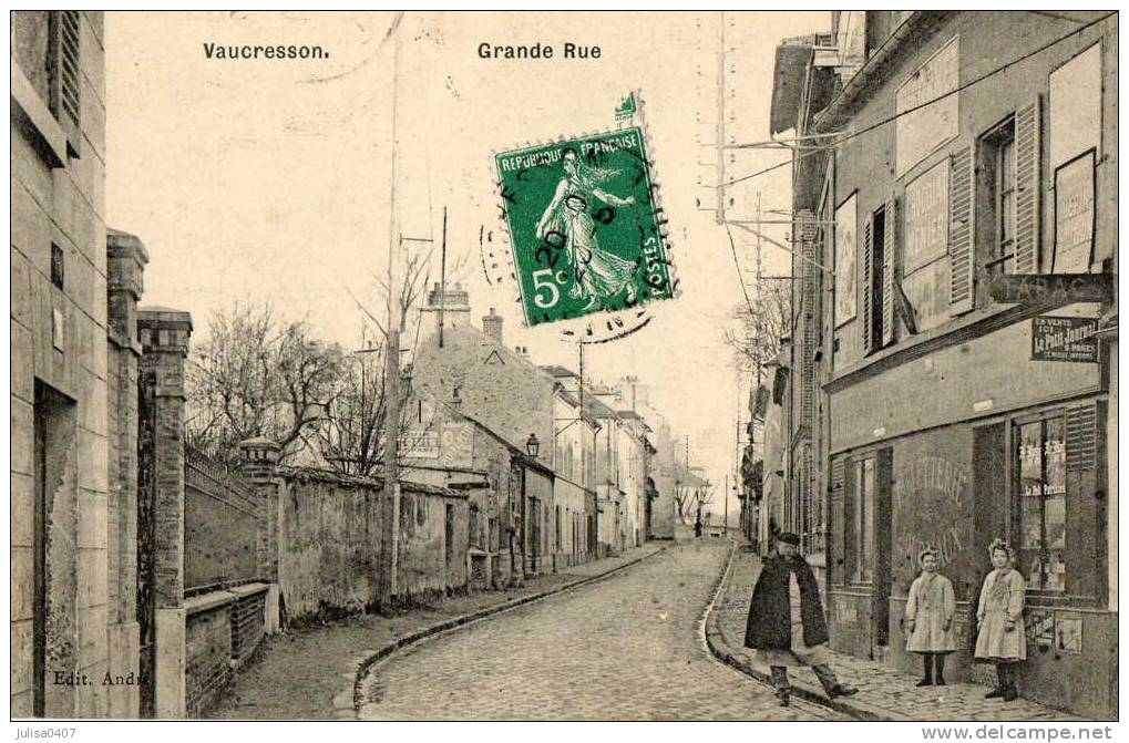 VAUCRESSON (92) Grande Rue Commerce Animation - Vaucresson