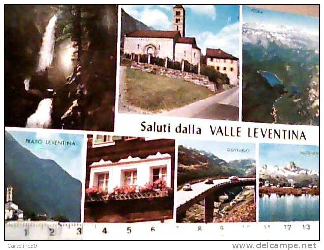 SUISSE SVIZZERA SWITZERLAND TICINO VALLE LEVANTINA  GIORNICO  PIORA  PRATO  VUES V1975? CD6452 - Giornico