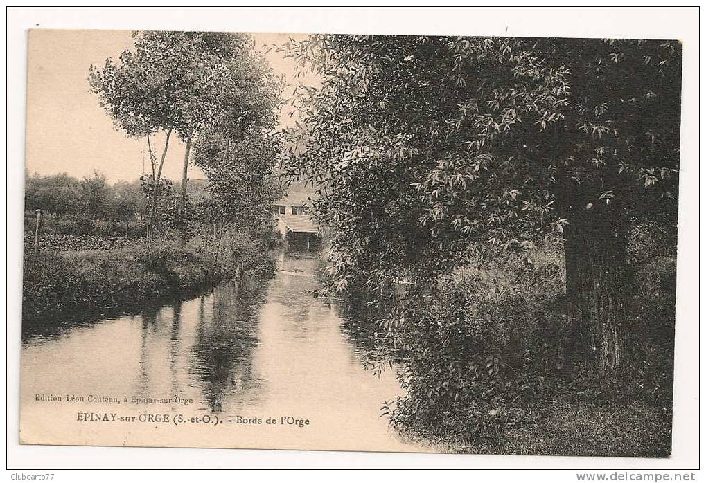 Epinay-sur-Orge (91) : Les Terrains De Culture Sur Les Bords De L'Orge En 1931. - Epinay-sur-Orge