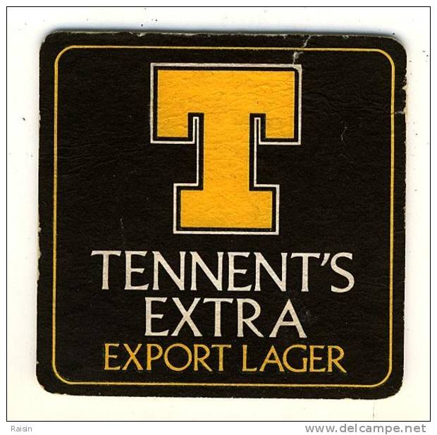 Tennent's Extra Export Lager Sous-bock  Bi-face  BE - Sous-bocks