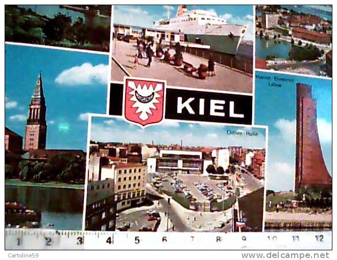 GERMANY  BATEAU PAQUEBOT OSLO KIEL KRONPRINS HARALD NAVE SHIP V1967  CD6516 - Kiel