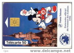 # France 631 F649 MICKEY SOMMET DES ENFANTS DISNEY 50u Gem 05.96  -disney- Tres Bon Etat - 1996
