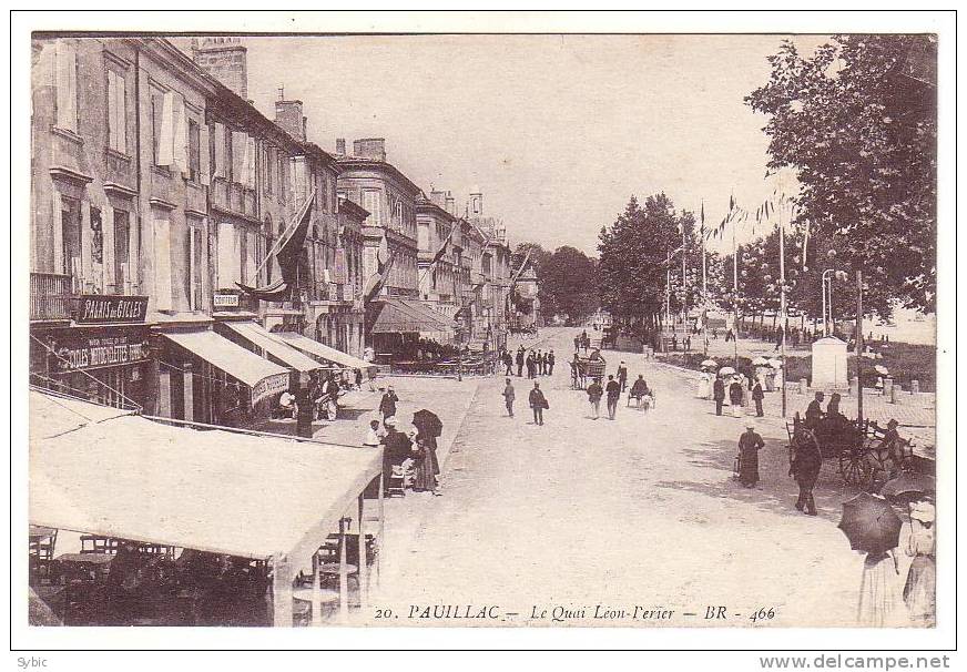 PAUILLAC  - Le Quai Léon Périer - Pauillac