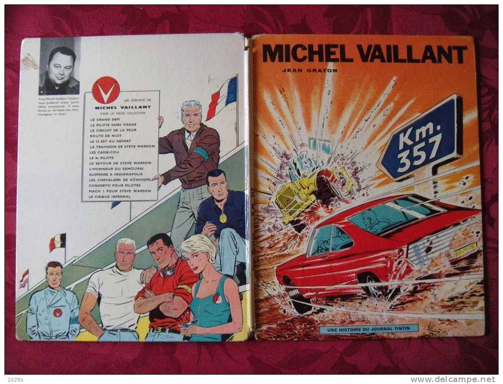 B.D.MICHEL VAILLANT - KM 357  - E.O. 1969 - Michel Vaillant