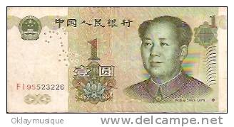 Chine 1 Yuan 1999 - China
