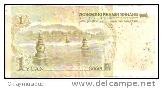 Chine 1 Yuan 1999 - Chine