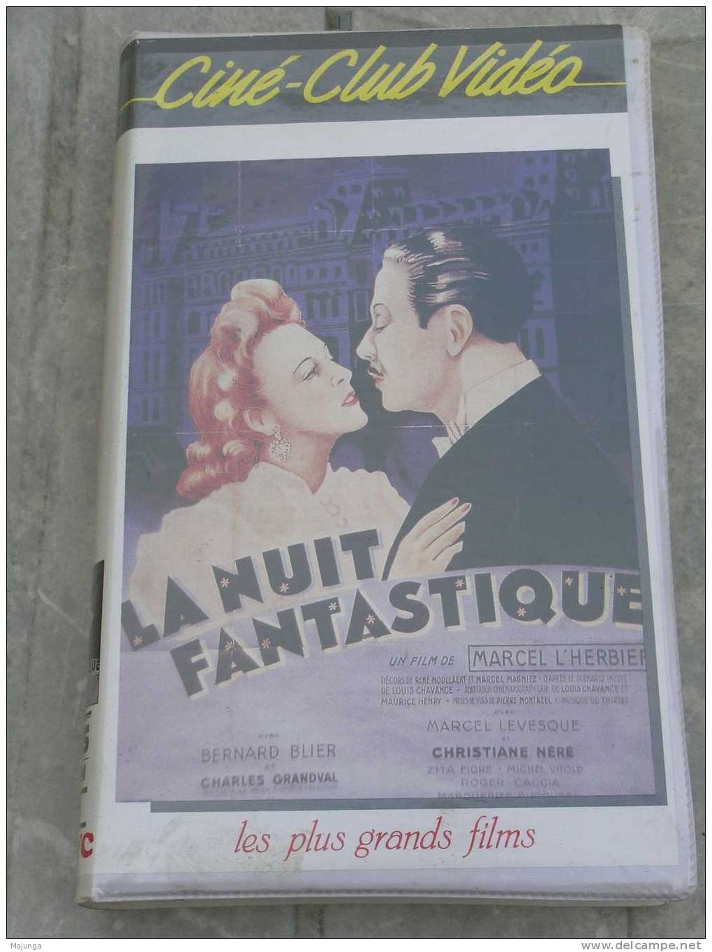 LA NUIT FANTASTIQUE - GRAVEY-PRESLE-BLIER-FABRE-PEREDES -GRANDVAL- LHERBIER - Klassiker