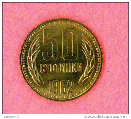Pièce De Monnaie Coin Moeda Moneda 50 STOTINKI BULGARIE BULGARIA 1962 - Bulgarien
