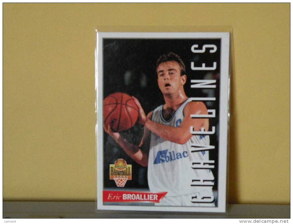 Carte  Basketball  1993/94 -  Gravelines, Eric Broallier. N° 33 - Habillement, Souvenirs & Autres