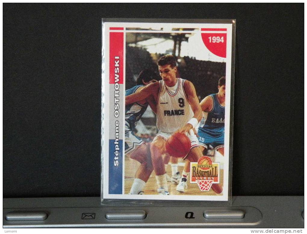 Carte  Basketball  1994 -  Equipe De France - Stéphane OSTROWSKI - N° 168 - Kleding, Souvenirs & Andere