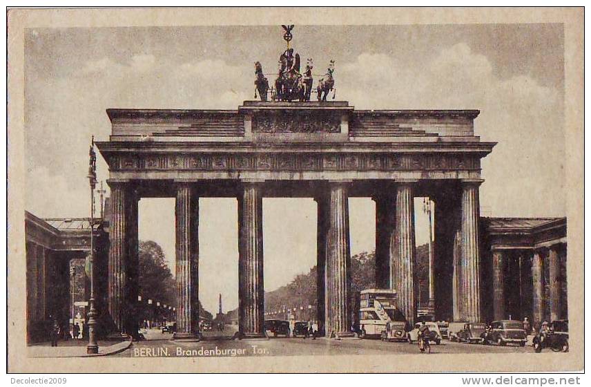 Z5385 Germany Berlin Brandenburger Tor !! Not Used  PPC Good Shape - Brandenburger Door