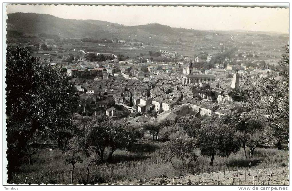 83 - COTE D´ AZUR - DRAGUIGNAN - DOS Scanné - Draguignan