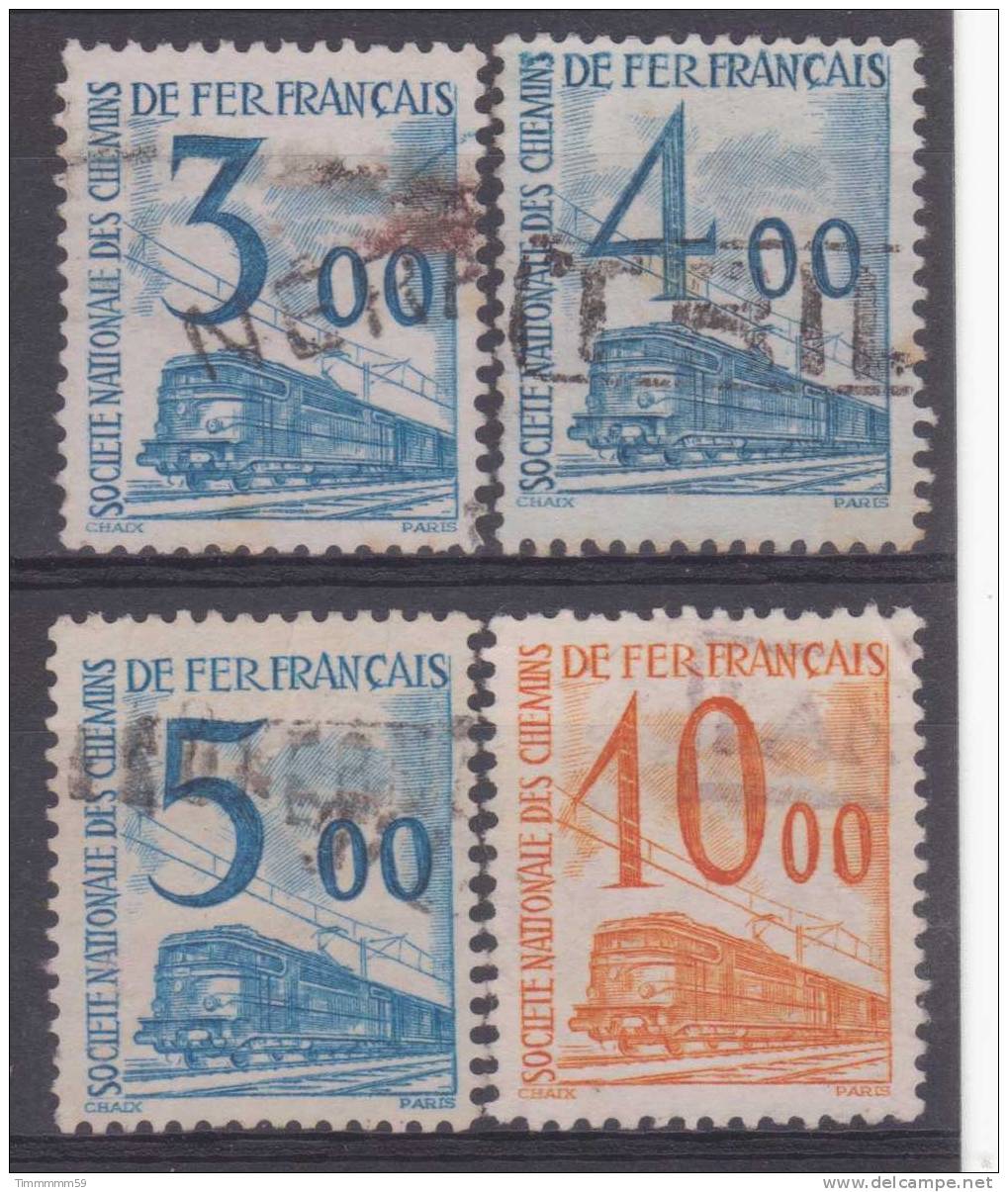 Lot N°438  N°43-44-45-46 - Usados