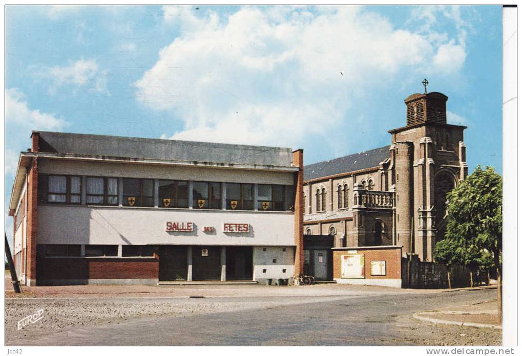 ANNOEULLIN  église Du Sacré Coeur  Et Salle Des Fêtes - Autres & Non Classés