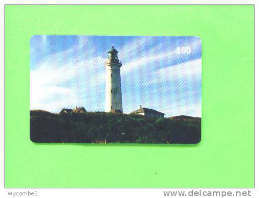 DENMARK - Chip Phonecard/Hirtshals Lighthouse - Dänemark