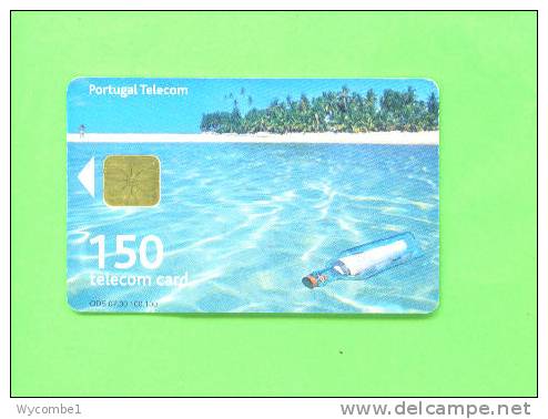 PORTUGAL - Chip Phonecard/Message In Bottle - Portugal