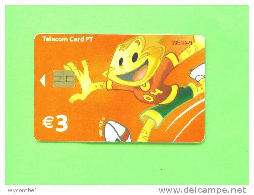 PORTUGAL - Chip Phonecard/Euro 2004 3 Euros - Portugal
