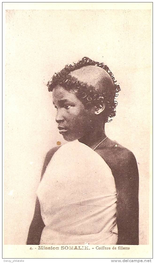 MISSION SOMALIE-COIFFURE DE FILLETTE - Somalia