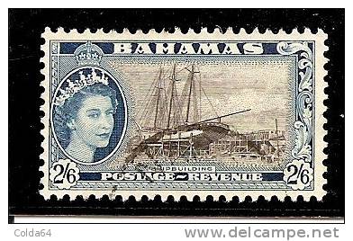 Bahamas  1954  2s6p  Oblitéré - Bahamas (1973-...)