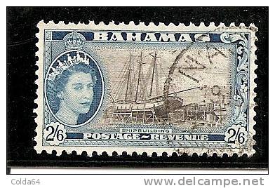 Bahamas  1954  2s6p  Oblitéré - Bahamas (1973-...)