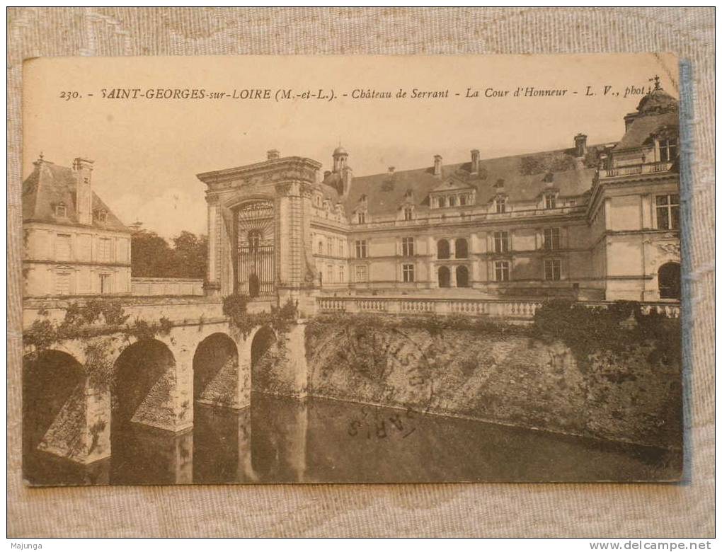 CPA - LAON - SAINT GEORGES SUR LOIRE - CHATEAU DE SERRANT - Saint Georges Sur Loire