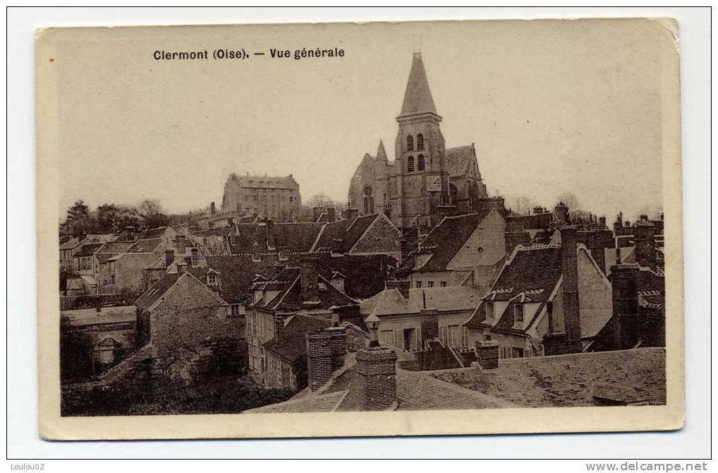 60 - CLERMONT - Vue Generale - Clermont