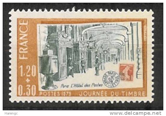 France 1979 Yvert 2037 Journée Du Timbre NEUF PRIX FIXE - Unused Stamps