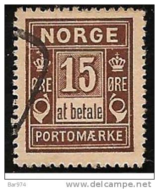 Norvège, 1889, T Bien à Voir. - Used Stamps