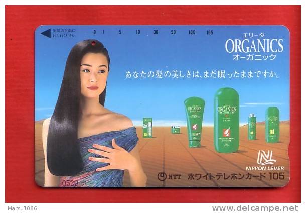 Japan Japon Telefonkarte Phonecard - Women Frau Femme Girl Parfum Kosmetik Perfume Cosmetics Cosmétique - Perfume