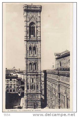 Cpa Italie  Toscane Firenze   Campanile Di Giotto - Firenze